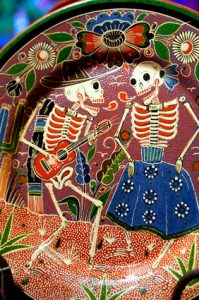 A Day of the Dead Plate
