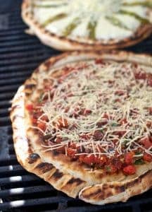 Pungent Pizza on the Grill